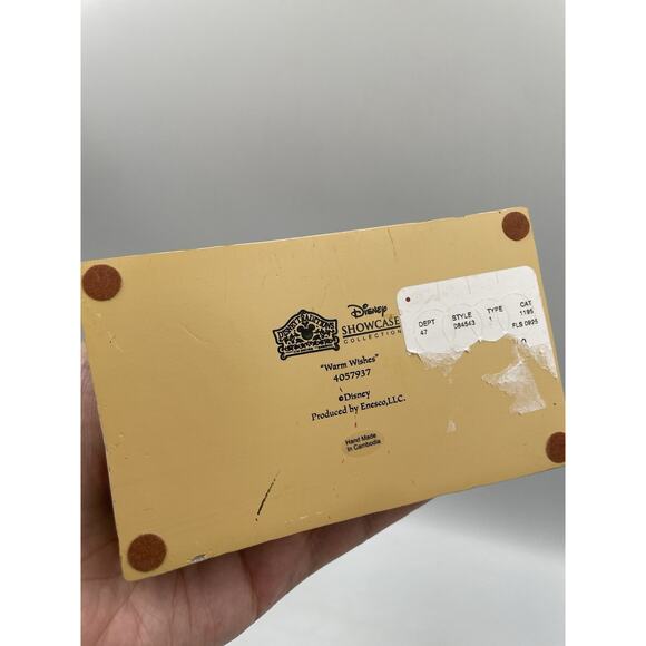 Jim Shore Minnie & Mickey Mouse Warm Wishes 4057937 Disney Traditions Enesco - Picture 10 of 10